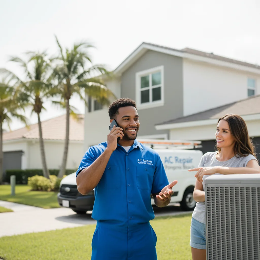 AC Repair Pompano Beach customer support in Lafayette Hill